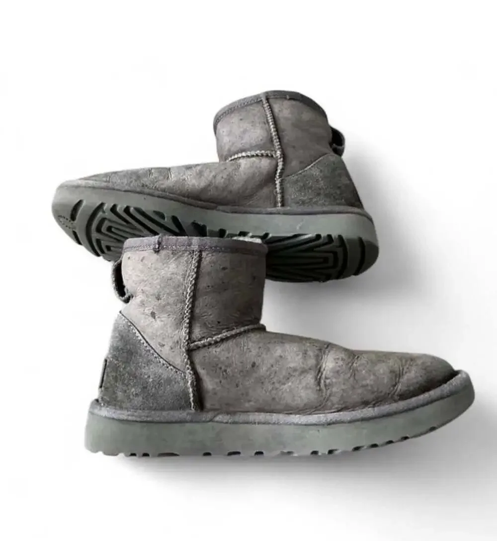 Y2K UGG Classic Mini II Boot Grey Size US 7